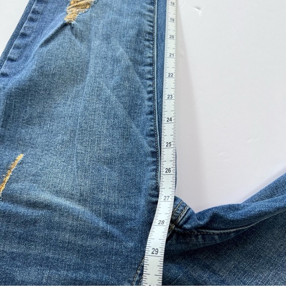 GAP Gold Distressed True Skinny Jeans size 26R - Picture 4 of 7
